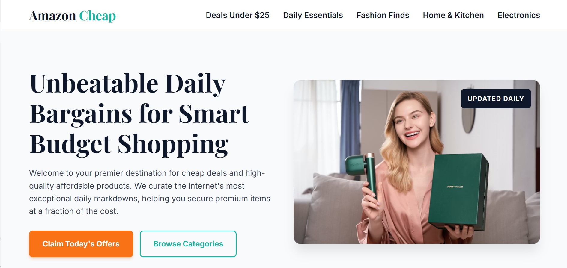 Amazon Affiliate Website